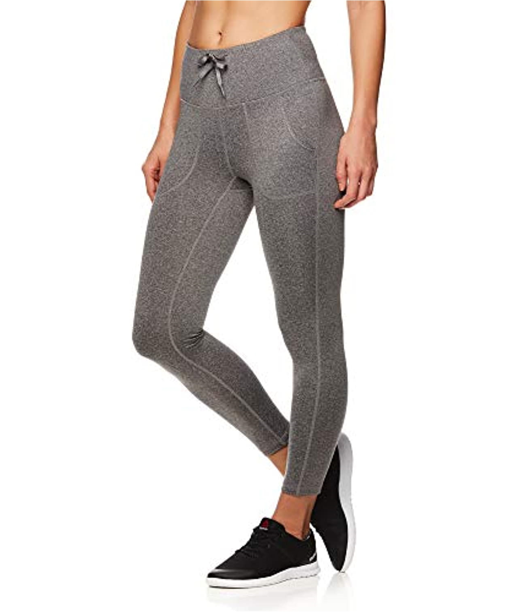 Reebok Womens Momentum Capri Compression Athletic Pants - Picture 3 of 8