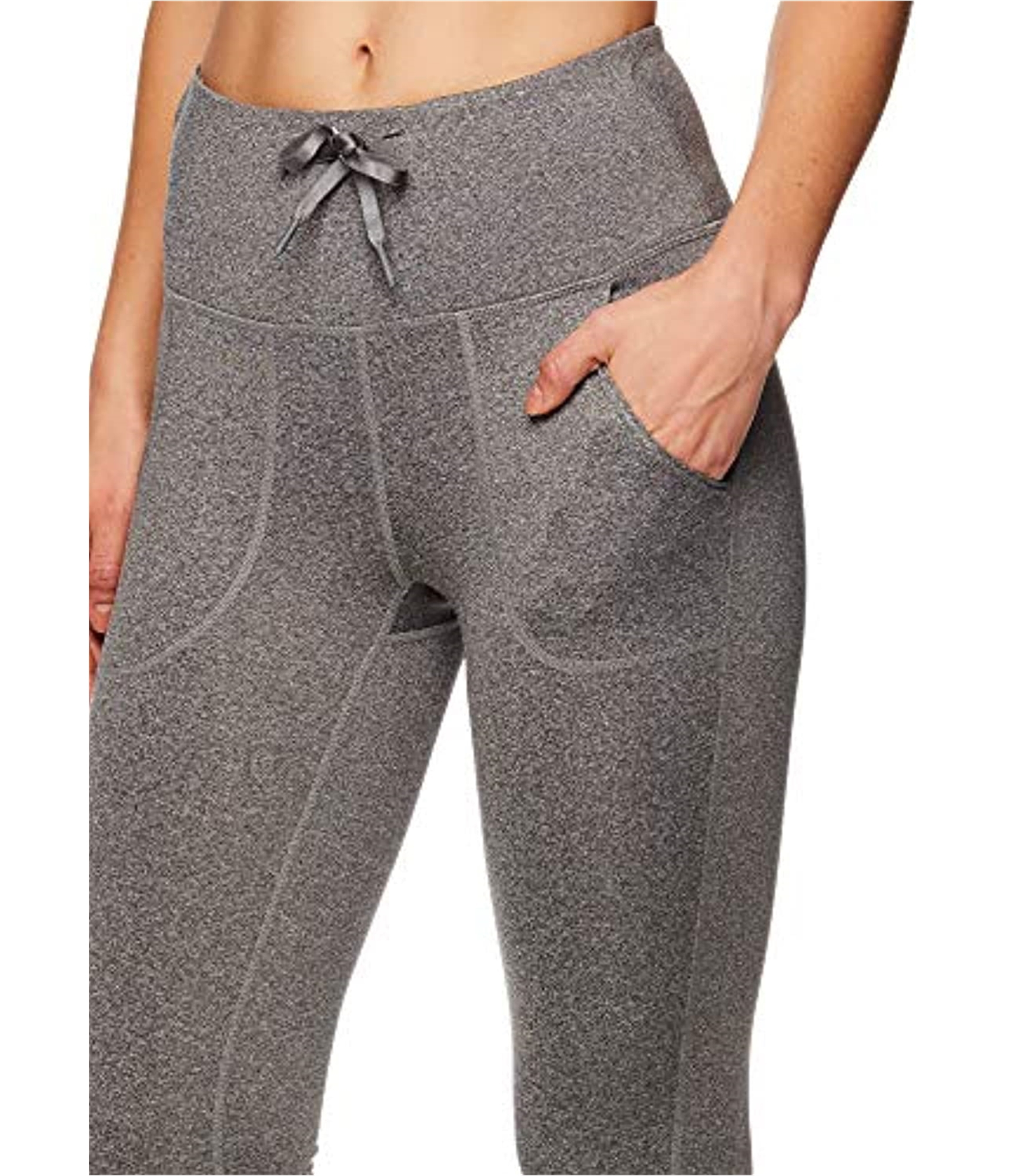 Reebok Womens Momentum Capri Compression Athletic Pants - Picture 5 of 8