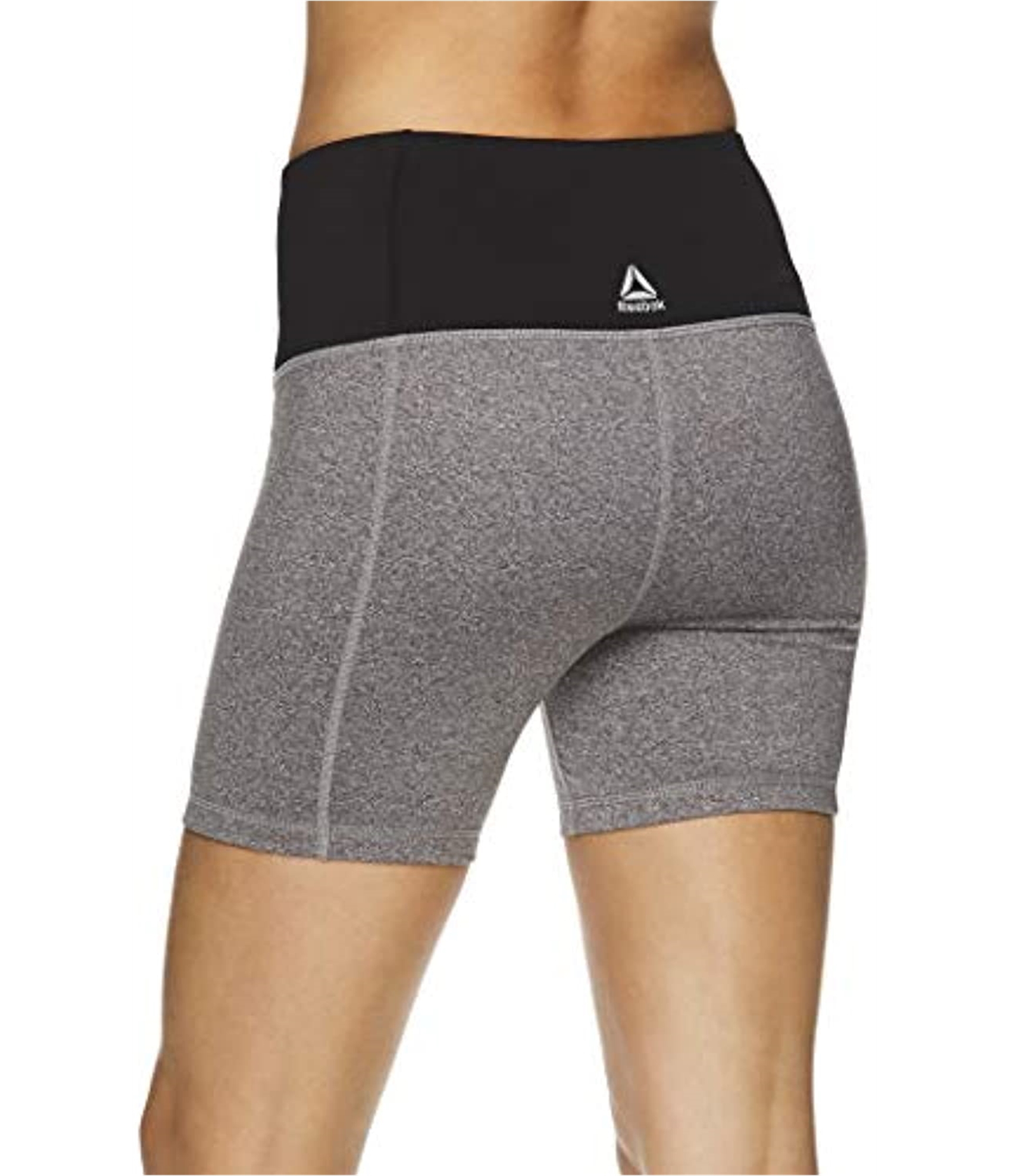 Reebok Womens Fitted Highrise Athletic Compression Shorts - Picture 7 of 10