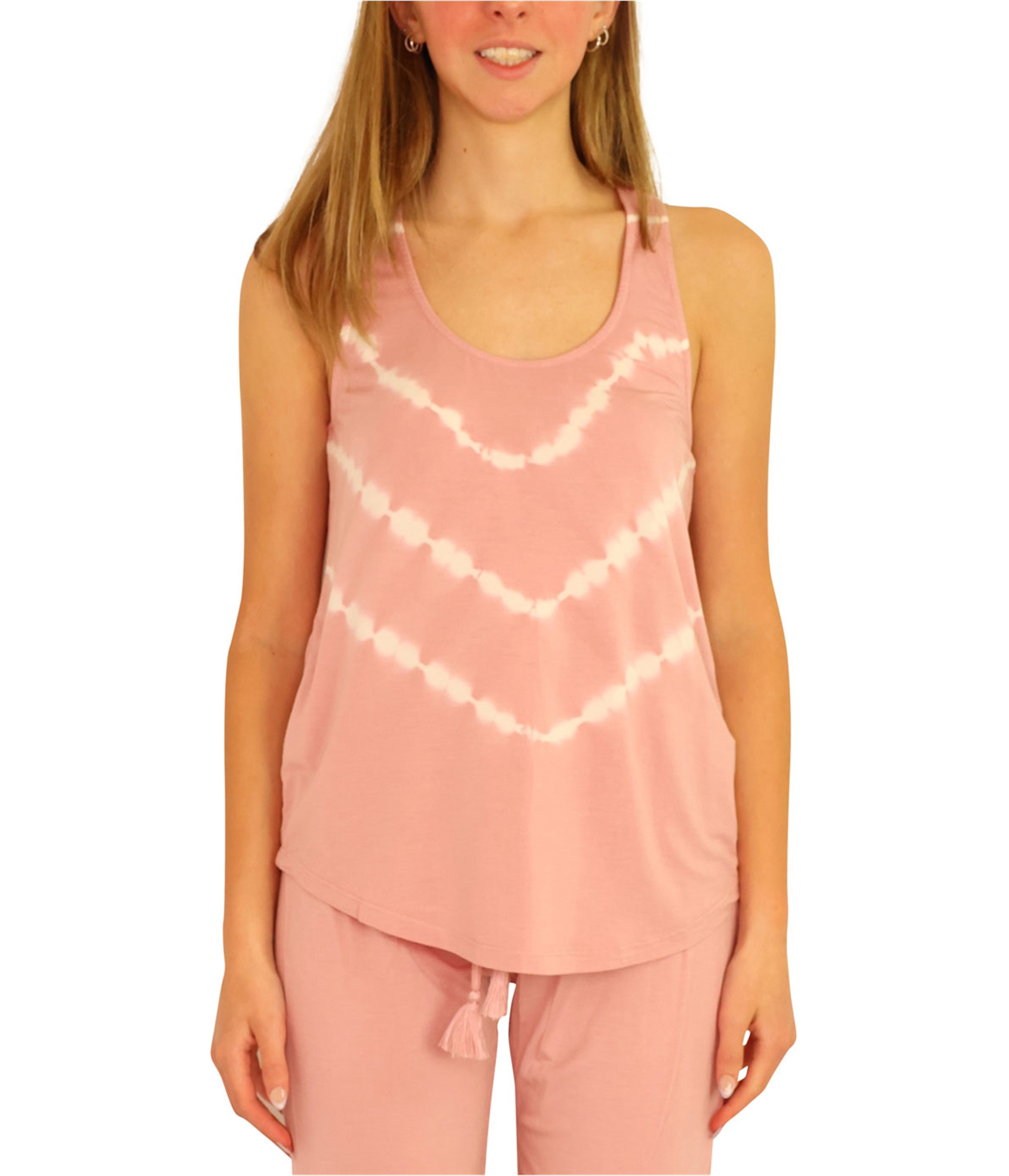 Пижамная майка для сна с галстуком-красителем P.J. Salvage Womens Racerback
