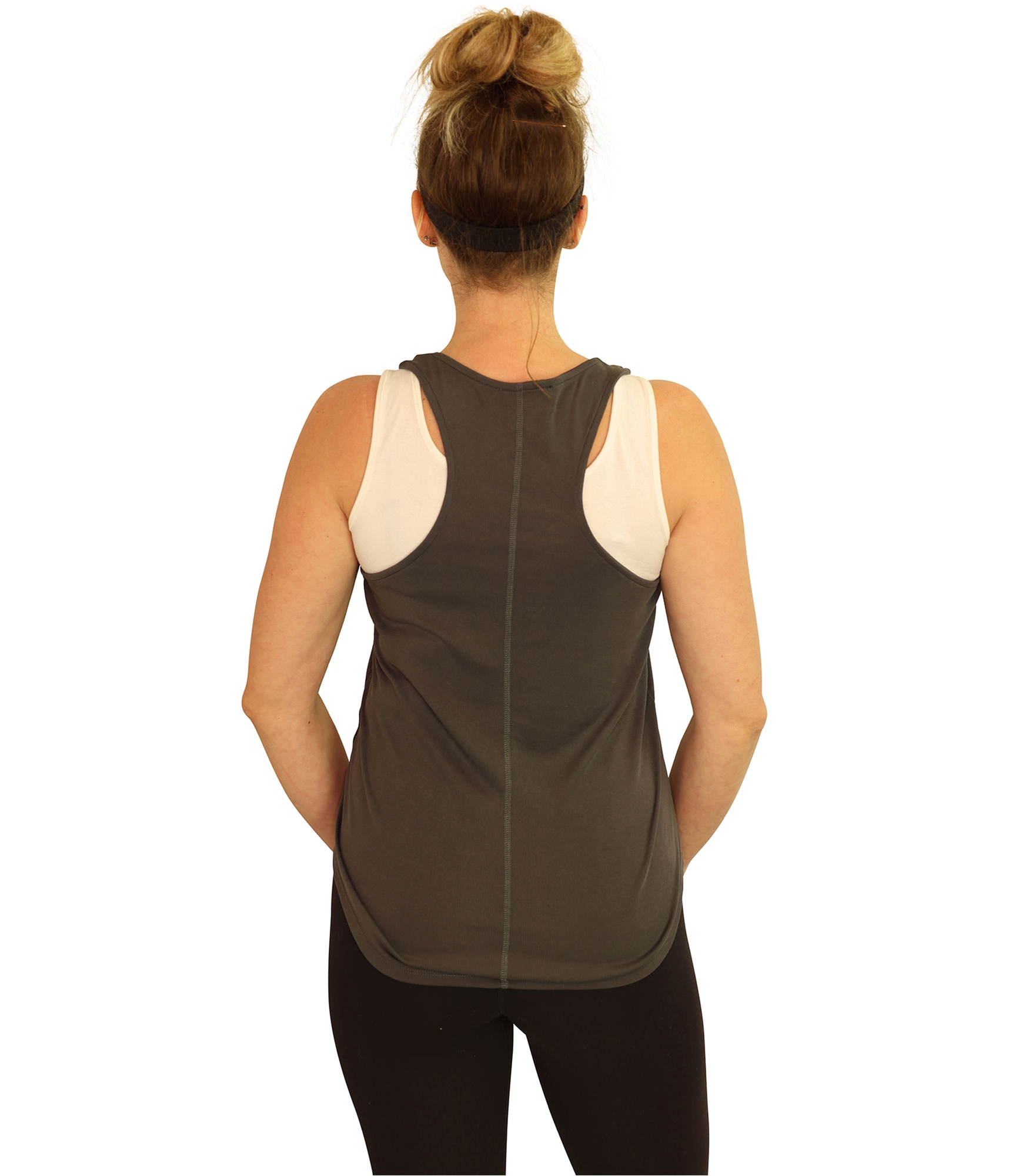 P.J. Salvage Womens Racerback Rounded Hem Pajama Sleep Tank Top - Picture 3 of 12