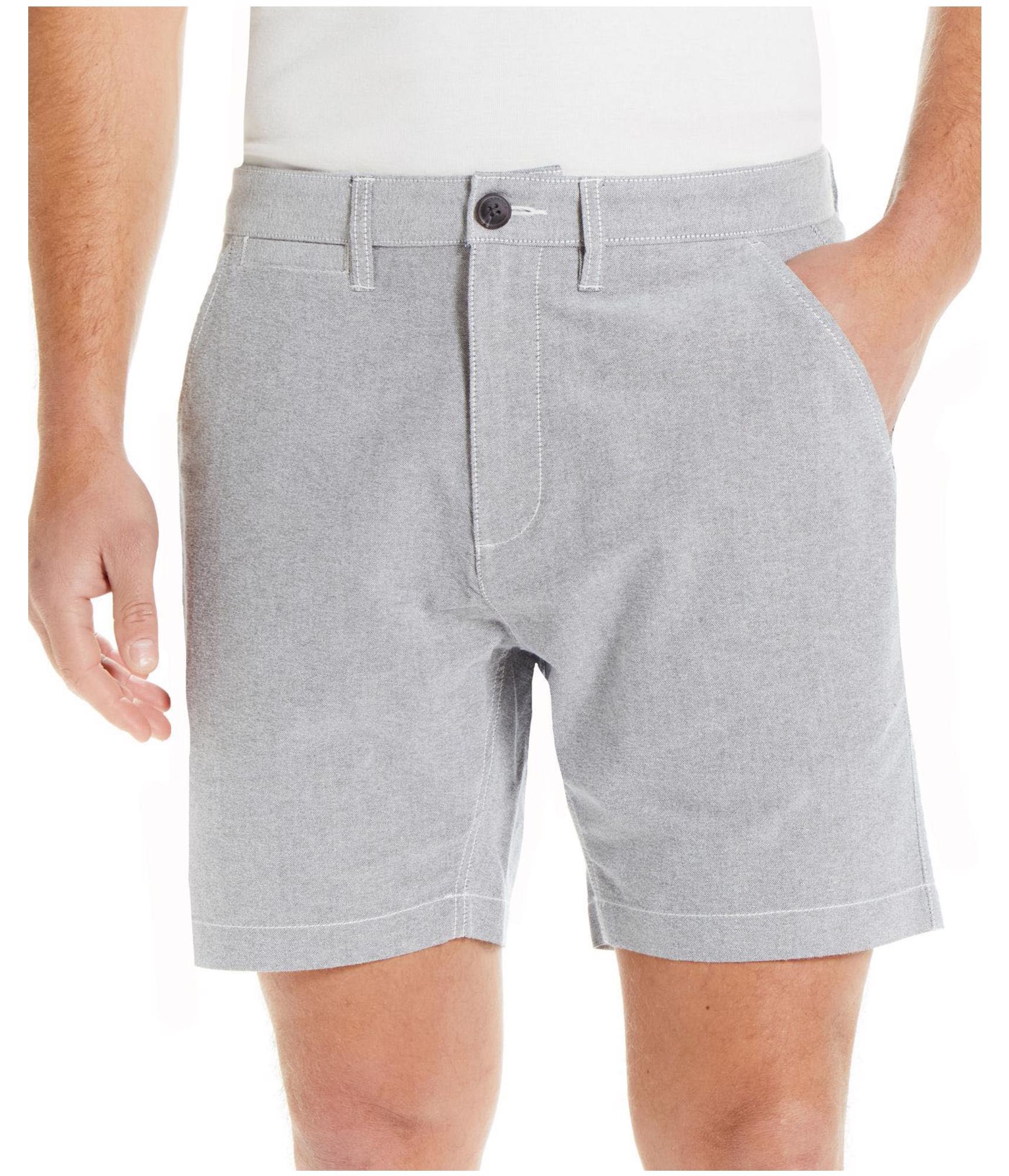 Мужские повседневные шорты-бермуды Oxford Casual с защитой от непогоды серый 42 4290₽