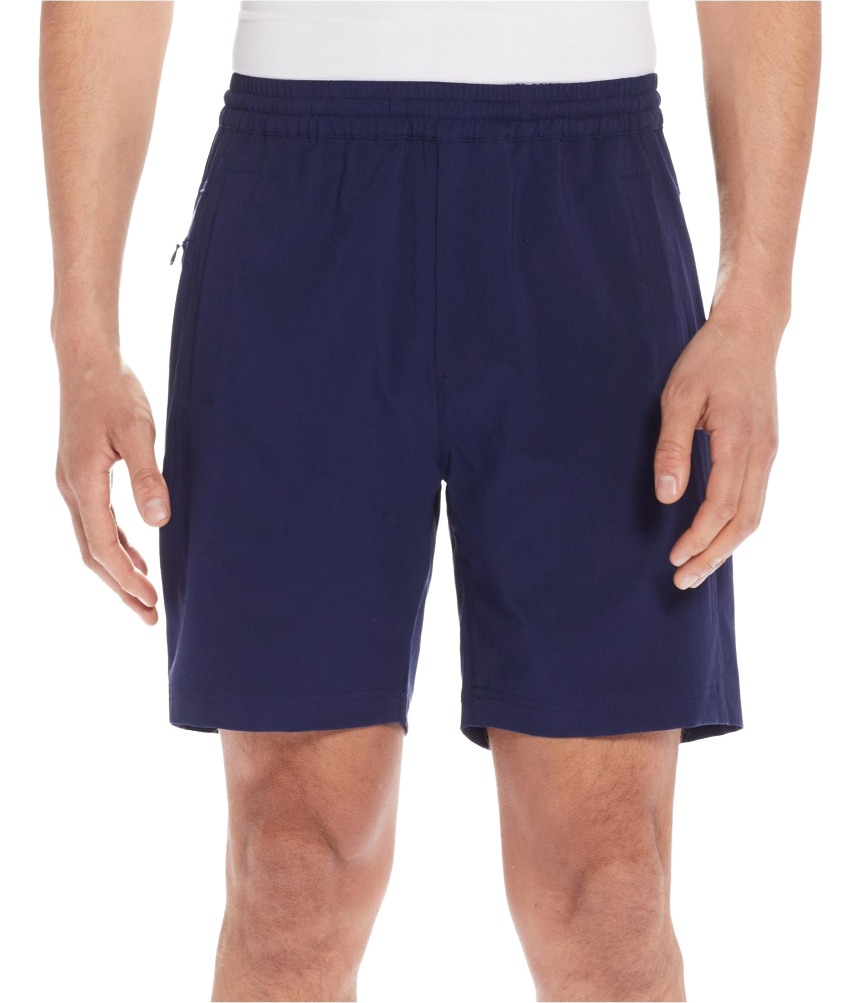 Непромокаемые мужские шорты для повседневной ходьбы Performance 7 дюймов, синие, XX-Large