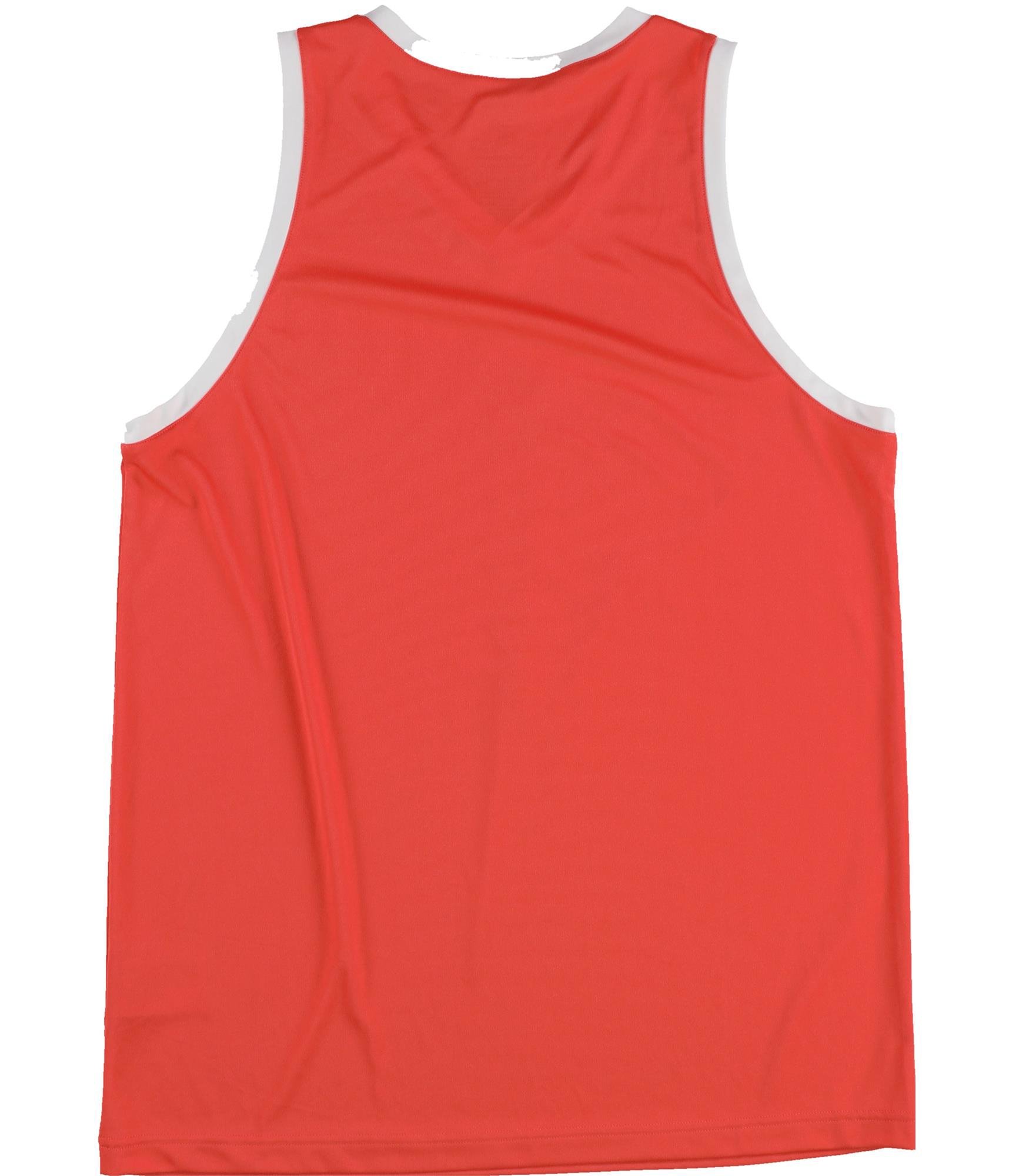 Reebok Mens Vector Logo Muscle Tank Top, Orange, Medium - Imagen 2 de 2