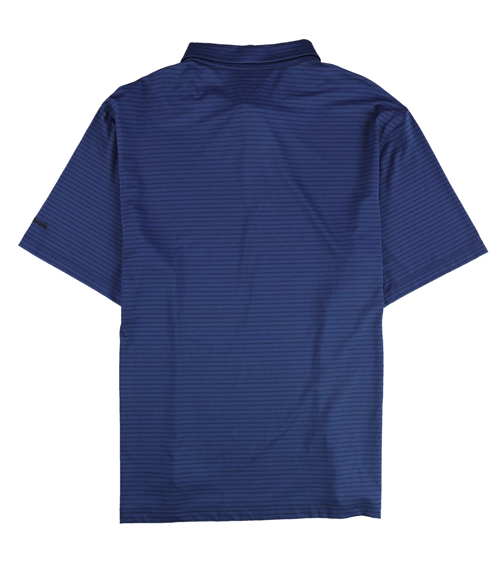 Reebok Mens Striped Golf Polo Shirt, Blue, XX-Large - Picture 2 of 2