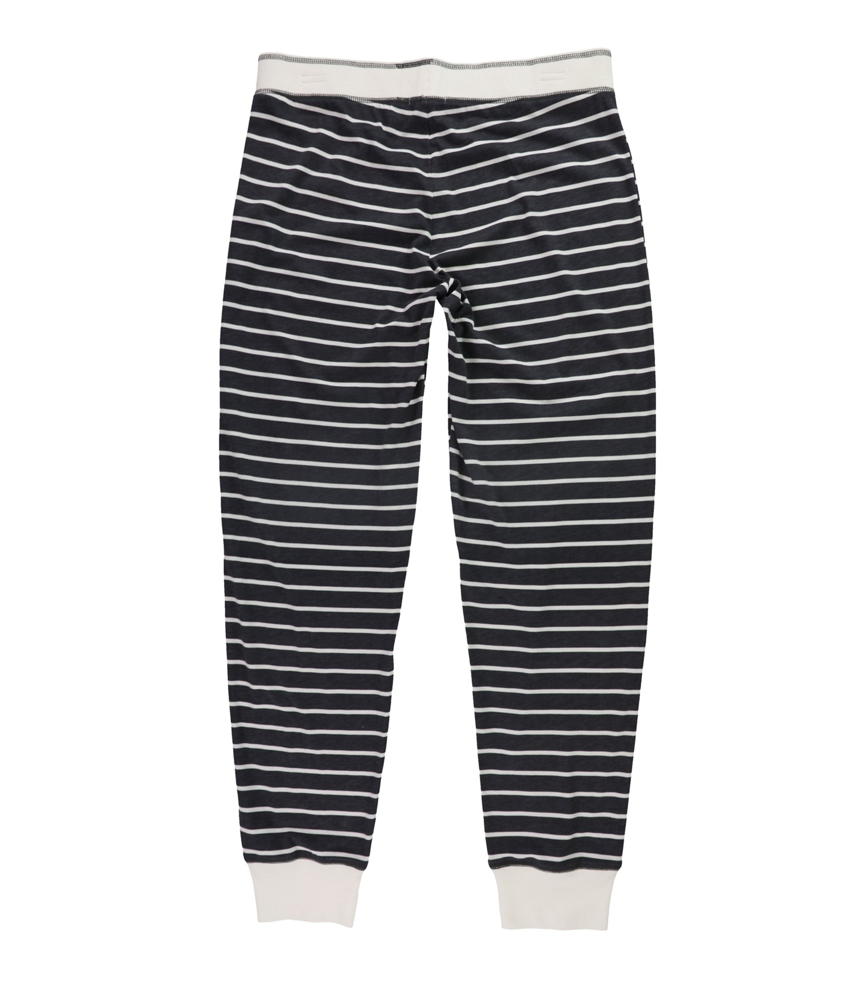 P.J. Salvage Womens Striped Pajama Jogger Pants, grywhtpnk, M - Bild 2 von 2
