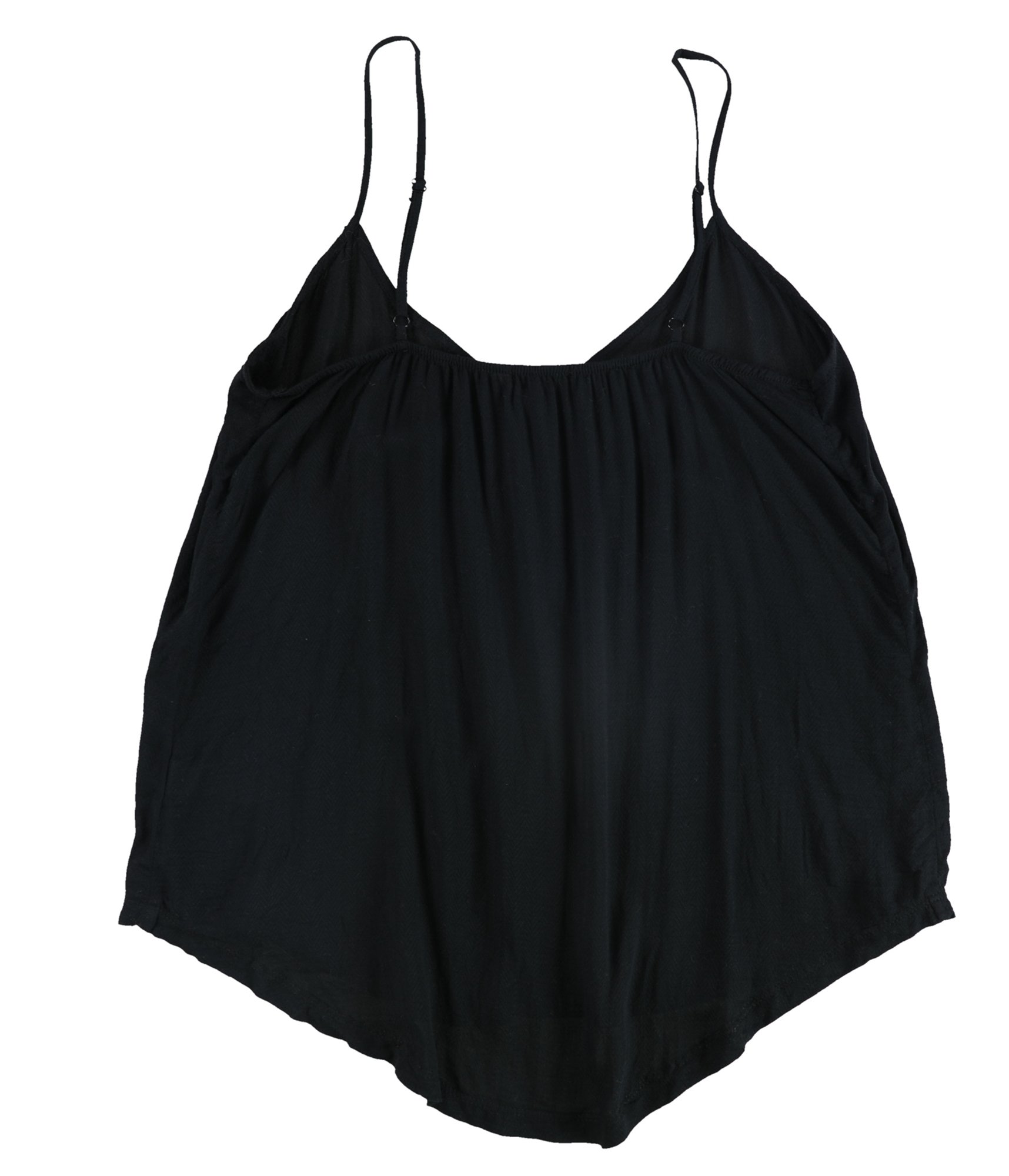 P.J. Salvage Womens Chevron Button Down Pajama Sleep Cami Tank Top, black, M - Bild 2 von 2
