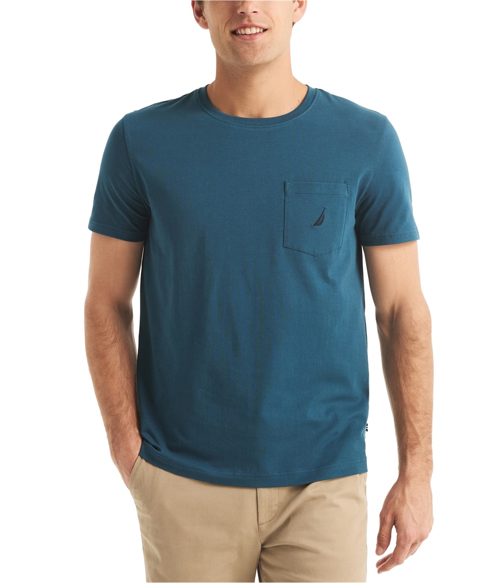 Базовая футболка Nautica Mens Active Stretch 3290₽