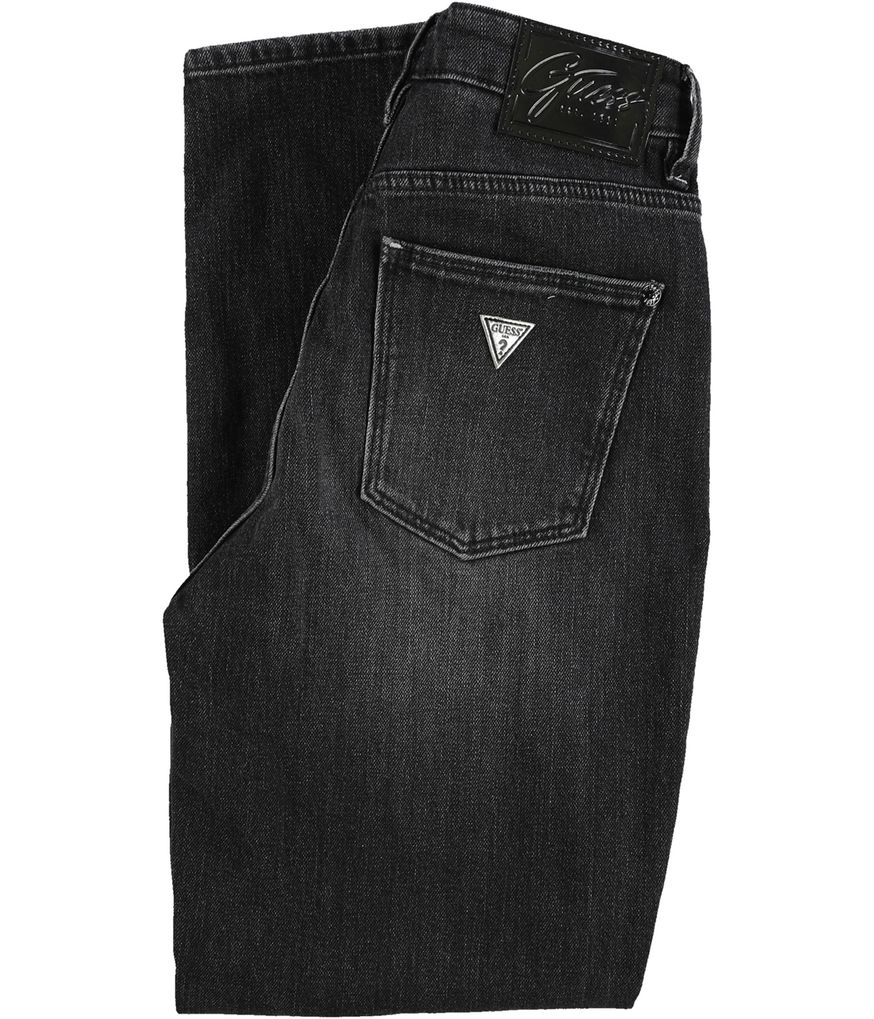 GUESS Womens Eco Crystal Rip Repair Mom Relaxed Fit Jeans - Bild 2 von 9