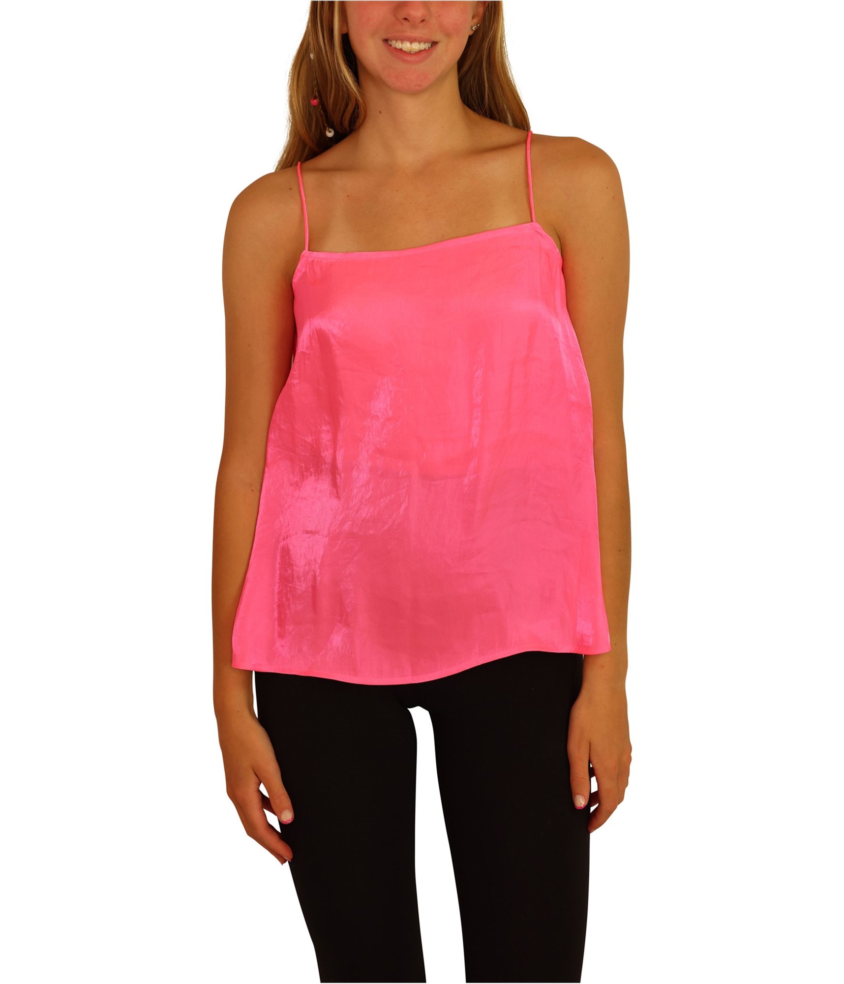 GUESS Womens Amari Liquid Cami Tank Top - Picture 2 of 17